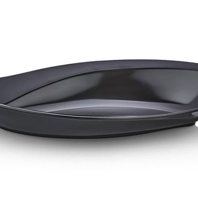 Atlasform S717 Yaprak Sunum Tepsisi, 40x20 cm, Siyah
