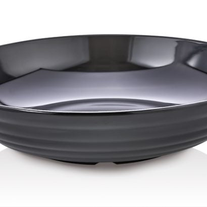 Atlasform S730 Yuvarlak Sunum Kase, 33,5 cm, Siyah